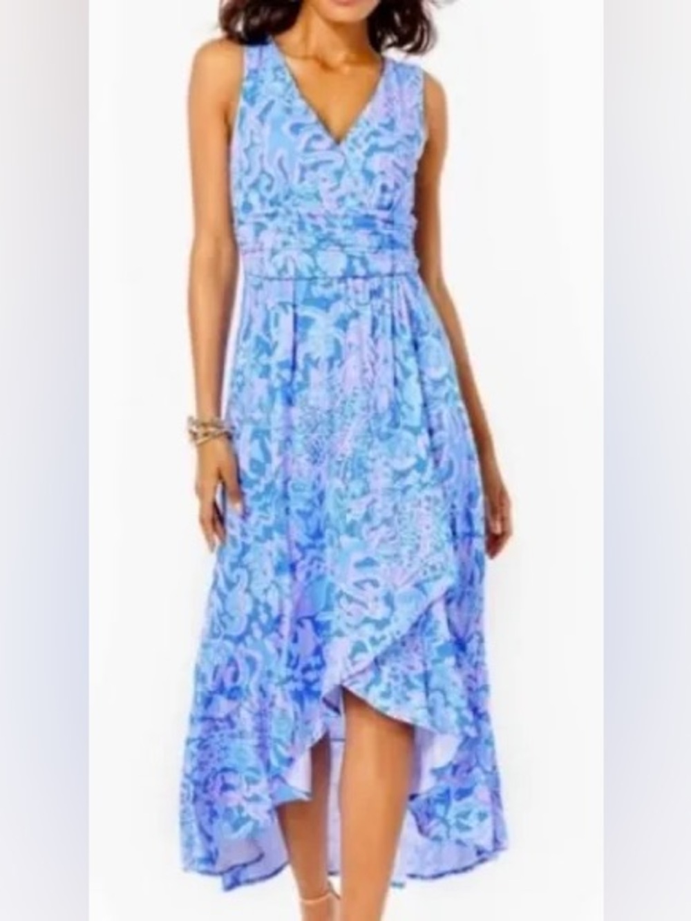 XL Lilly Pulitzer Moana High Low Dress